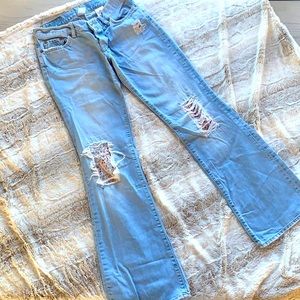 Lucky Jeans 🍀 Dungarees size 6/28